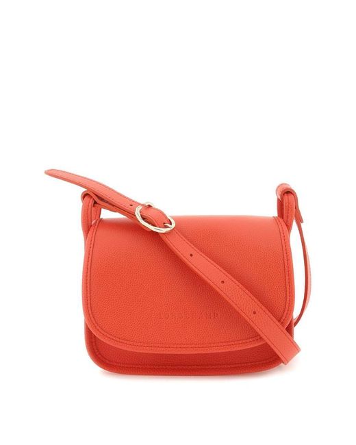 Longchamp Le Foulonné Crossbody Bag in Red Lyst