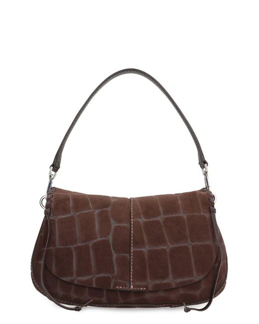 Gianni Chiarini Brown Helena Round Shoulder Bag