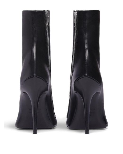 Balenciaga Black Witch Leather Boots