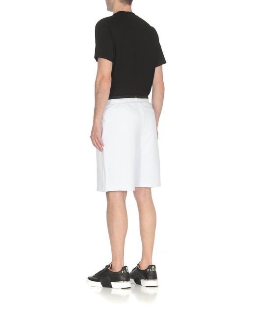 Philipp Plein White Shorts for men