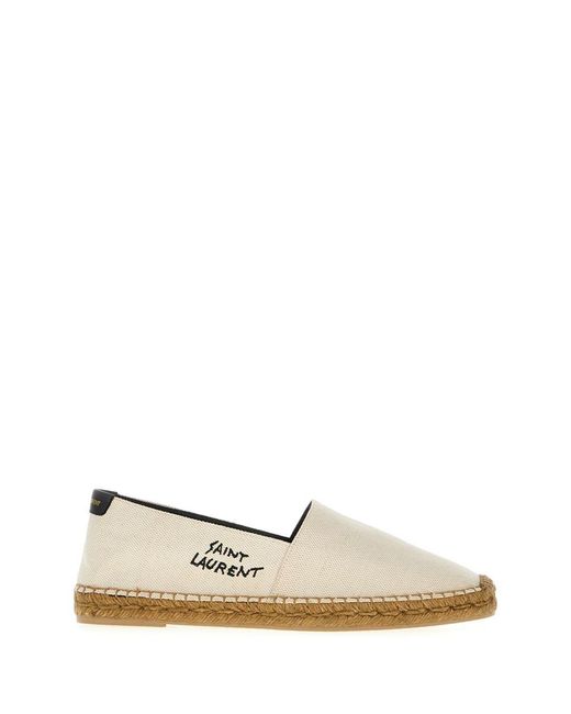 Saint Laurent White Espadrillas for men