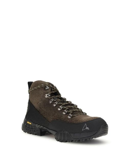 Roa Black Boots for men
