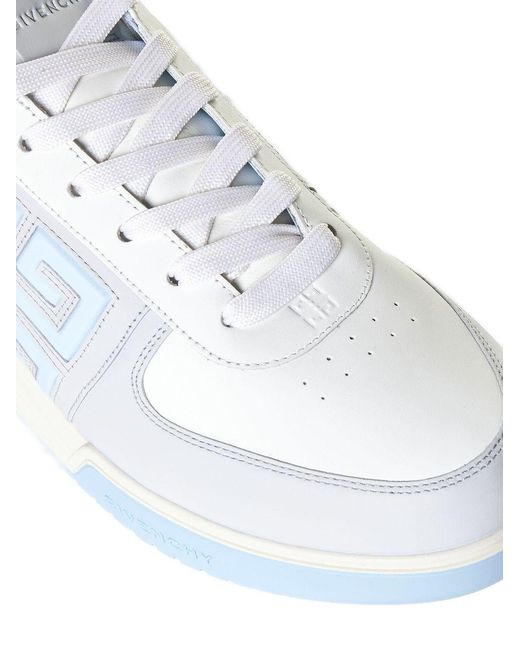 Givenchy White G4 Leather Low-top Sneakers for men