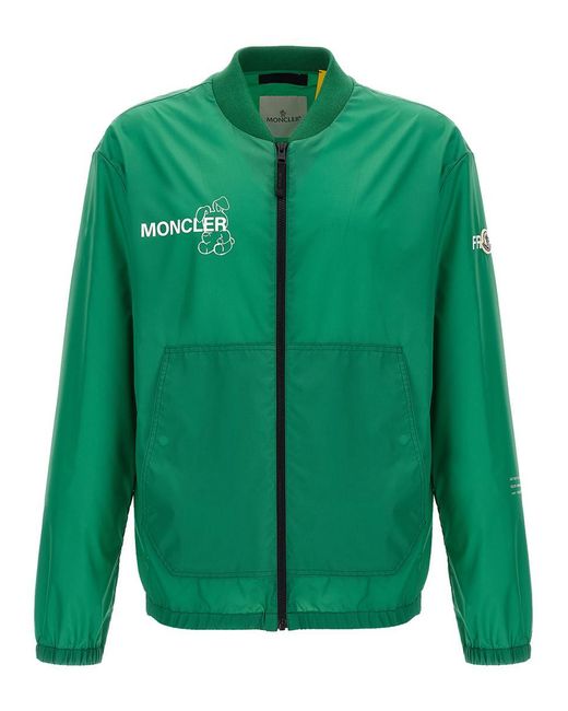Moncler Green Moncler X Frgmt 'Ostria' Bomber Jacket for men