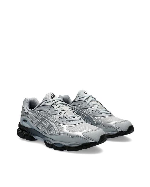 Asics Gray Sneakers Shoes for men