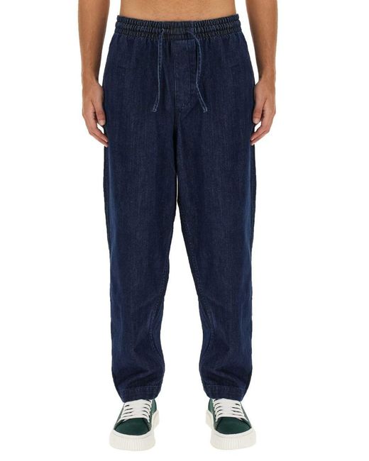 YMC Blue Pants "Alva Skate" for men