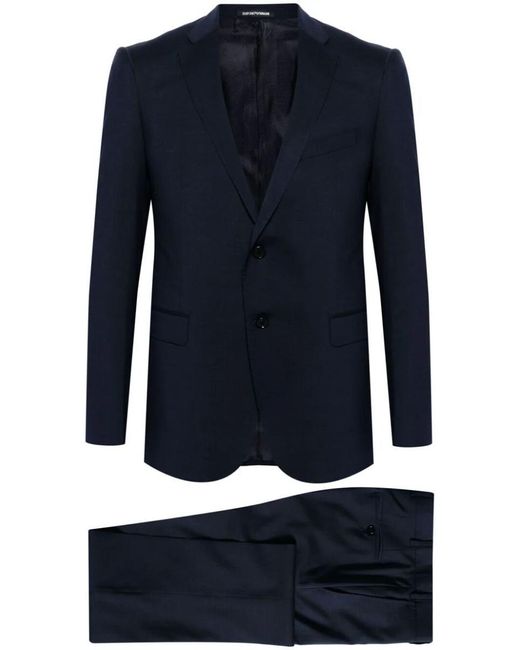 Emporio Armani Blue Suit for men