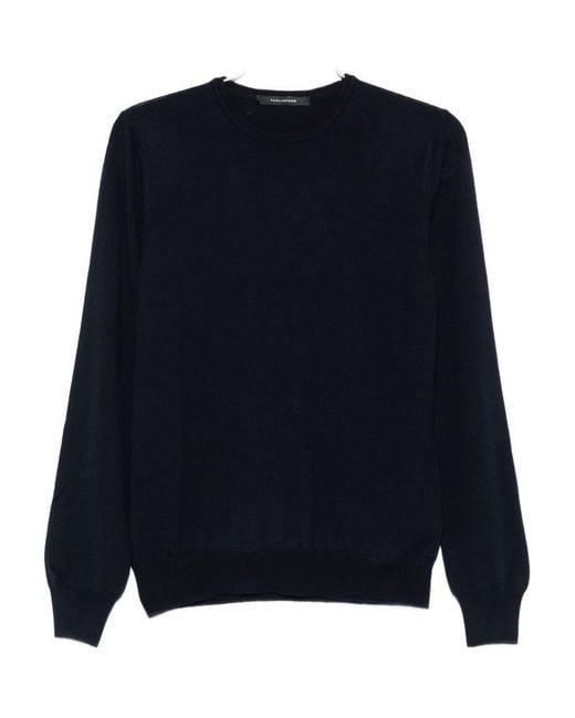 Tagliatore Blue Sweaters for men