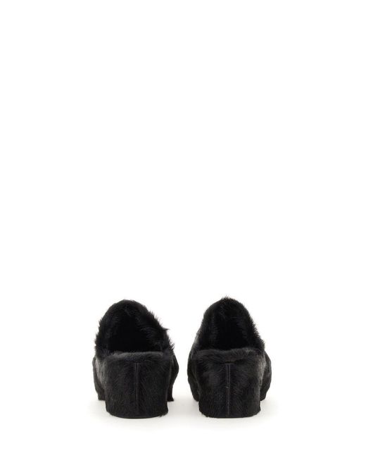 Jil Sander Black Heeled Shoes