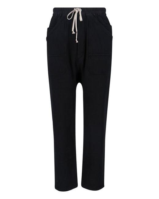 Rick Owens Black Trousers for men