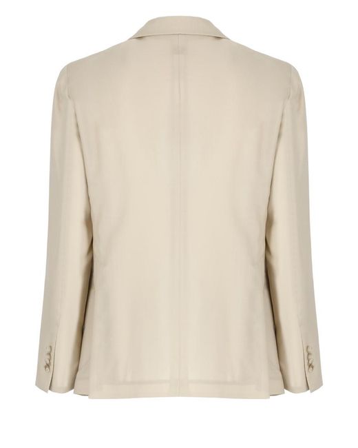 Tagliatore Natural Silk And Virgin Wool Jacket for men