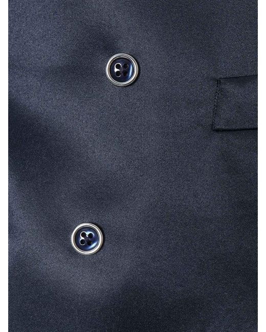 Luigi Bianchi Blue Vest for men