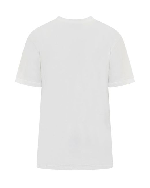 Moschino White T-shirt In Love We Trust