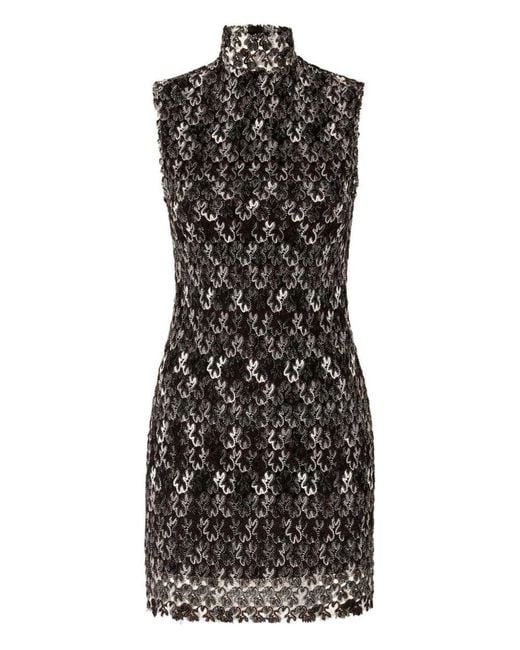 Missoni Black Sleeveless Short Dress