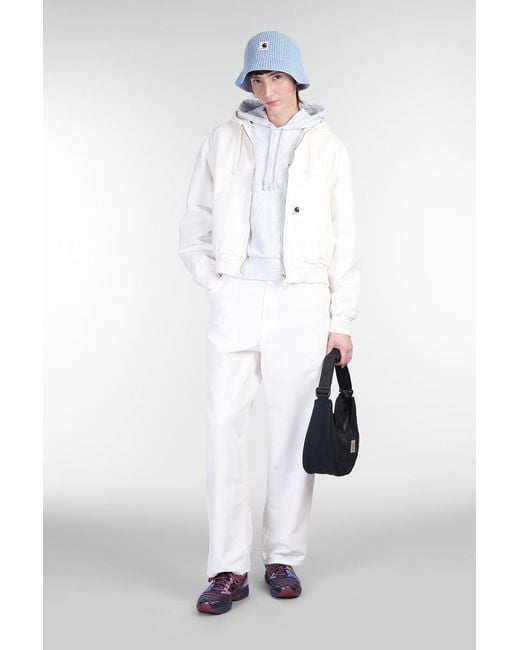Carhartt White Hd American Script Sweatshirt