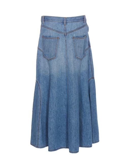 Chloé Blue Chloè Skirts