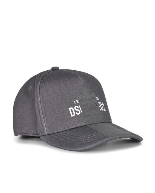 DSquared² Gray Hats for men