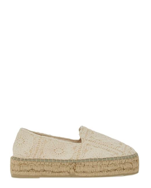 Manebí Natural Espadrille Double Sun