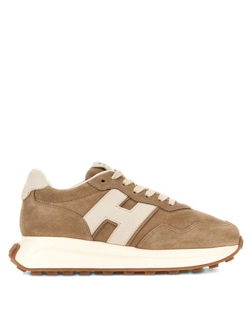 Hogan Natural Flat Shoes