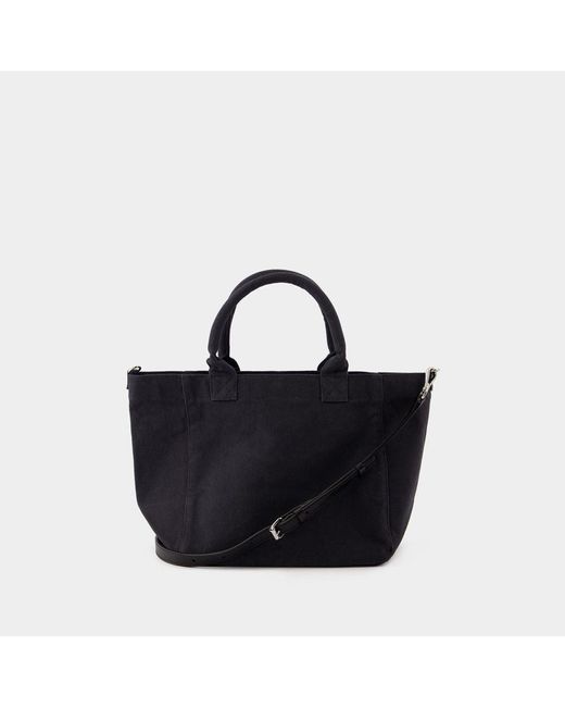 Ganni Black Small Easy Shopper Bag