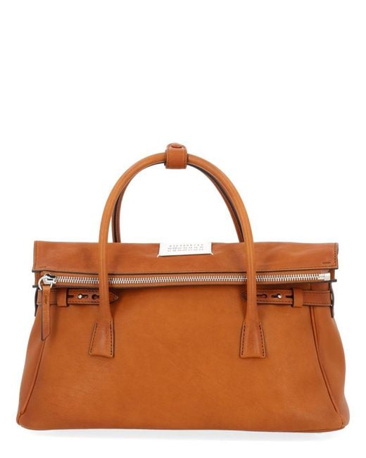 Maison Margiela Brown Bag "5Ac Loved To Death East West" Medium