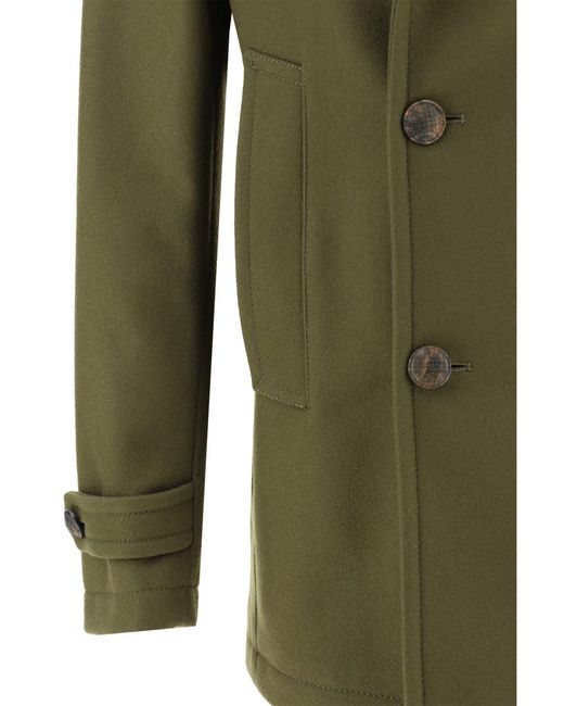 Tagliatore Green Coats for men