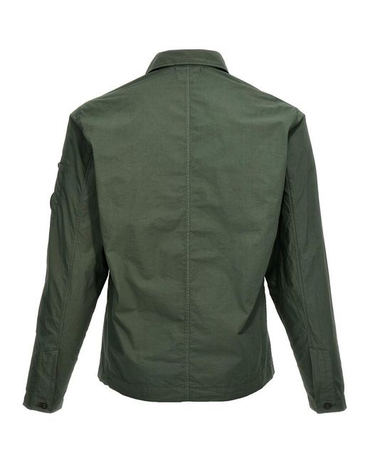 C P Company Green 'Workwear' Shirt for men
