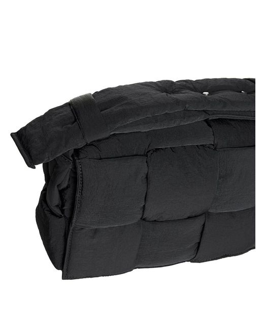 Bottega Veneta Black Padded Tech Cassette Medium Bag for men