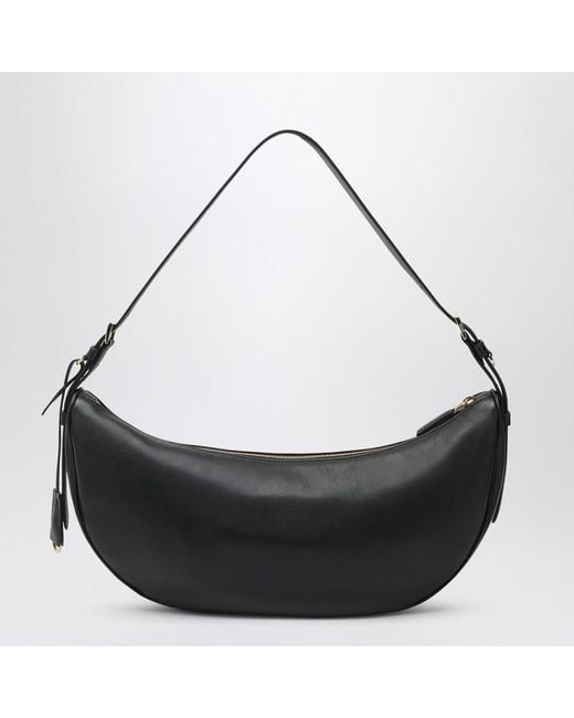 Prada Black Demi-lune Large Shoulder Bag