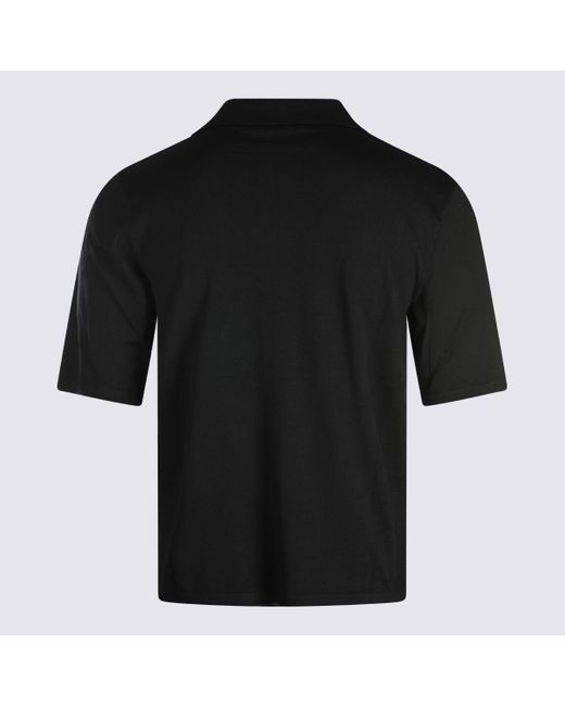 Saint Laurent Black T-Shirts And Polos for men