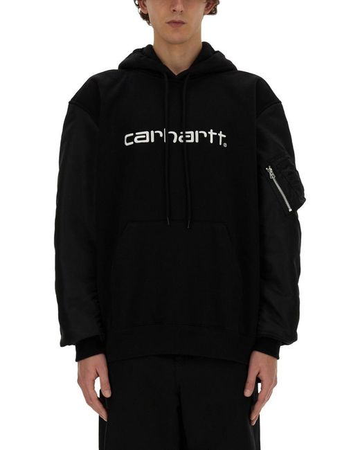 Junya Watanabe Black X Carhartt Sweatshirt for men