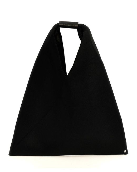 MM6 by Maison Martin Margiela Black Japanese Top Handle Bag