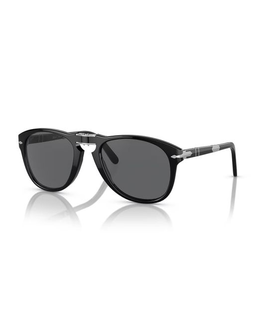 Persol Gray Po0714Sm Steve Mcqueen Sunglasses for men