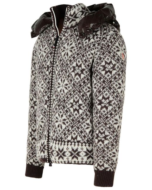 Moncler Black 'Banf' Virgin Wool Jacket for men