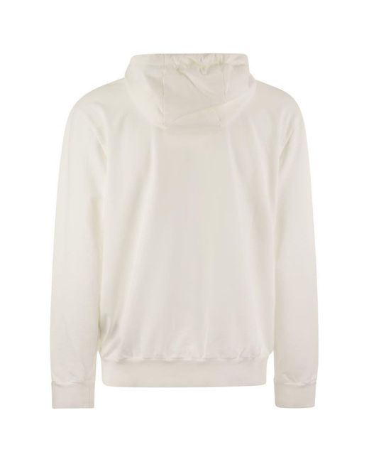 Premiata White Sweatshirt Pr352230 With Hood for men