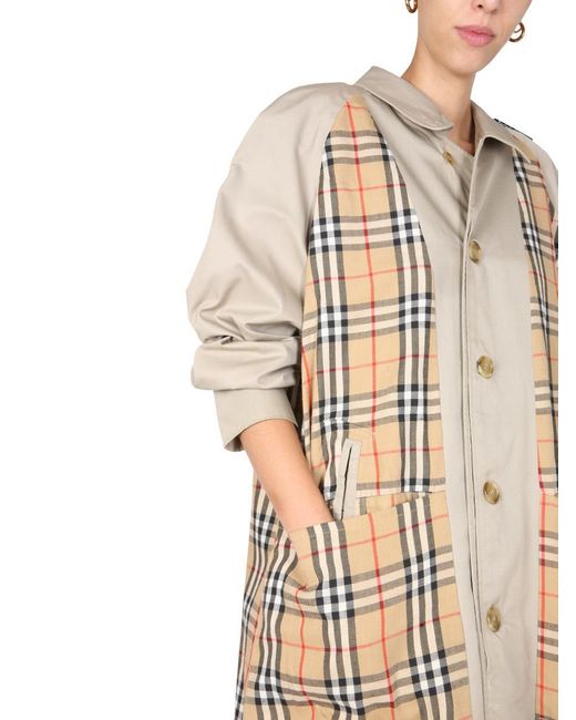 1/OFF Natural Remade Burberry Trench Unisex