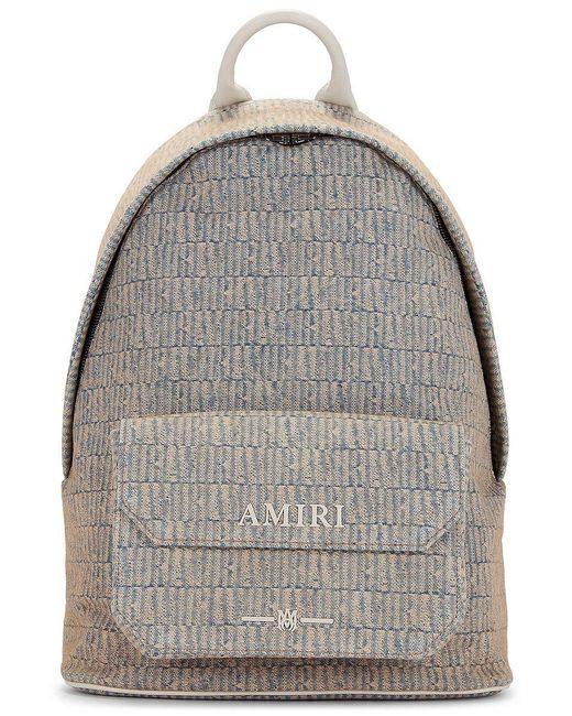 Amiri Gray Backpacks for men
