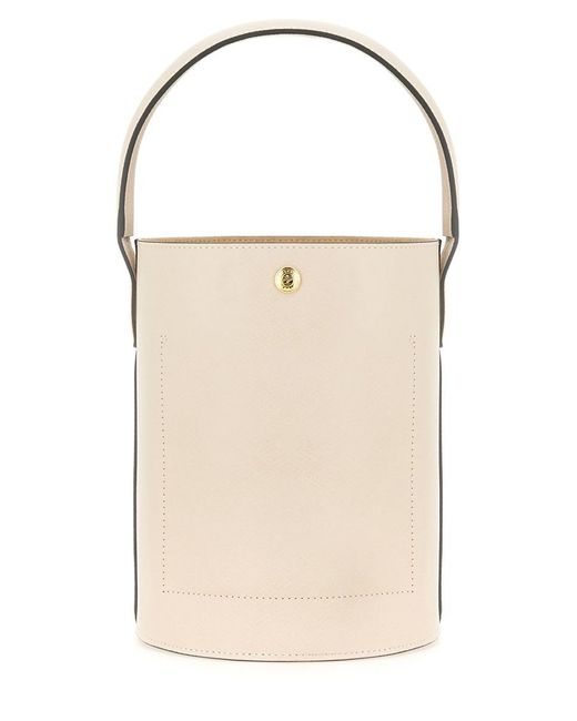 Longchamp Natural Cuir De Russie Bucket Bag