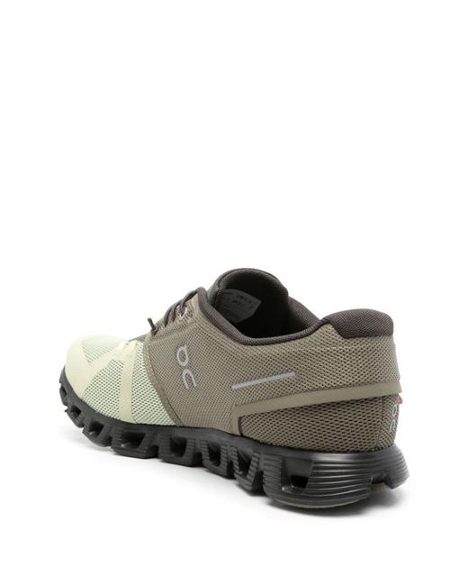 On Shoes Brown Cloud 5 Running Sneakers for men
