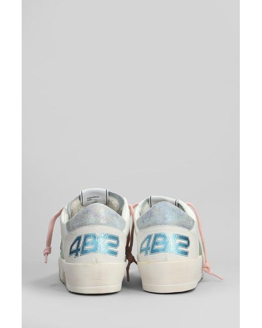 4b12 White Kyle Sneakers