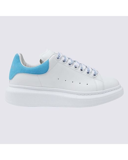 alexander mcqueen sneakers light blue