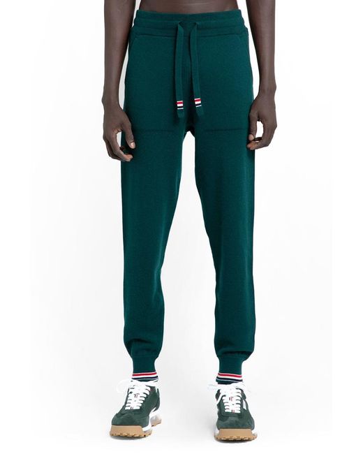 Thom Browne Green Trousers for men