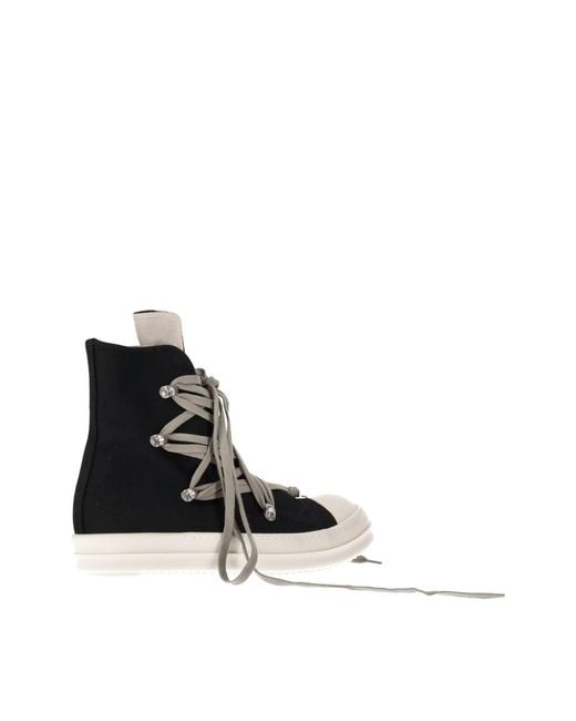 Rick Owens White Drkshdw Megalace Sneaks for men