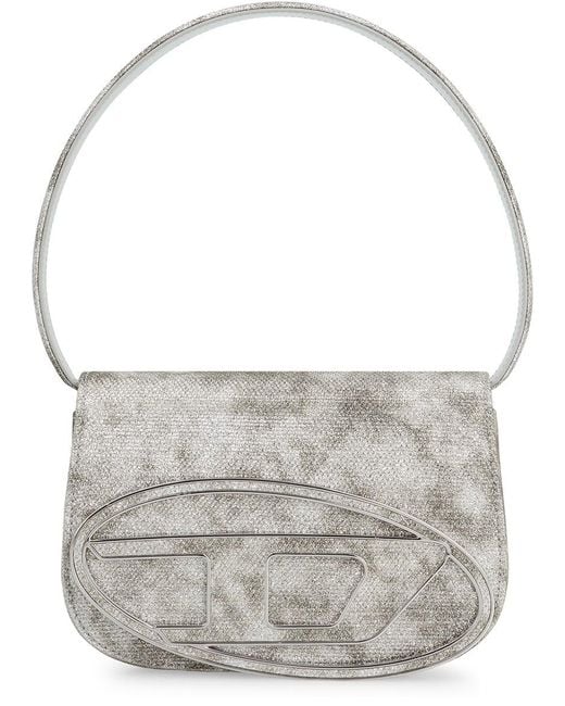 DIESEL Gray 1Dr Fabric Shoulder Bag