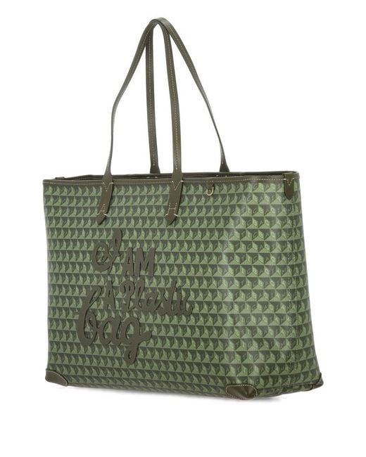 Anya Hindmarch Green Bags