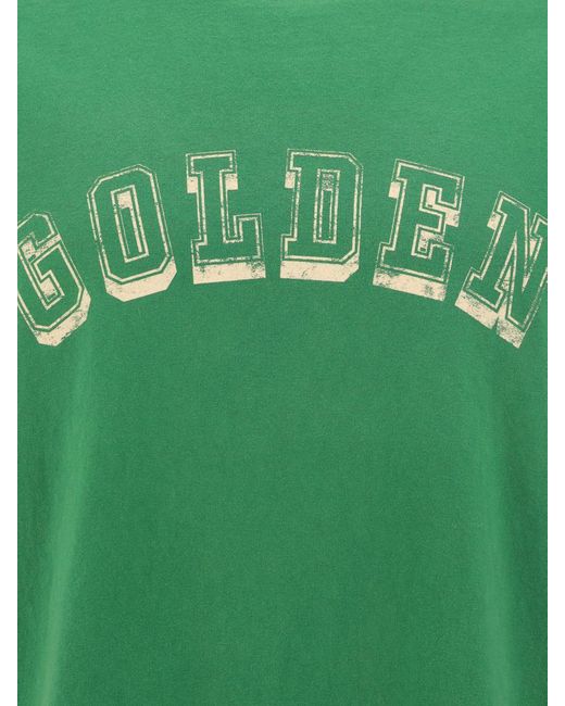 Golden Goose Deluxe Brand Green T-shirt for men