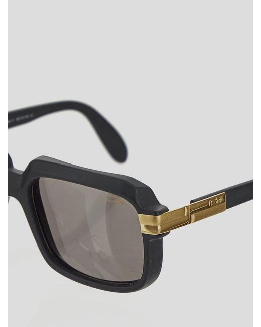 Cazal Metallic Square Sunglasses for men