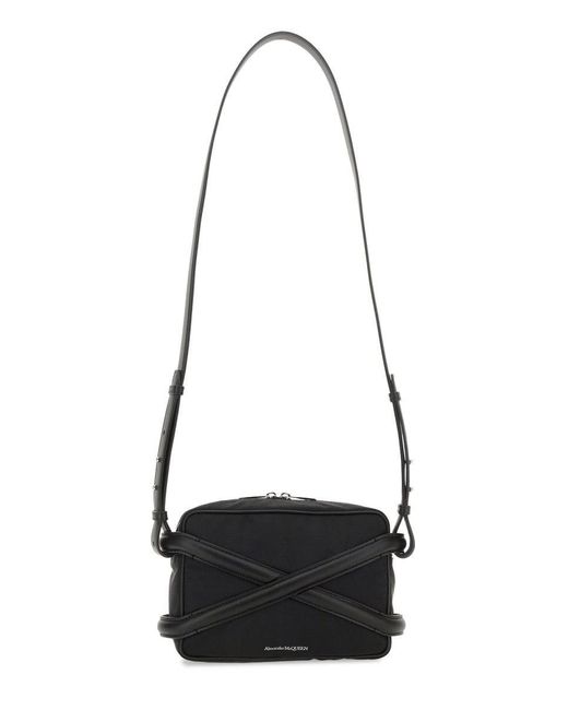 Alexander McQueen Camera Bag Harness in White for Men Lyst
