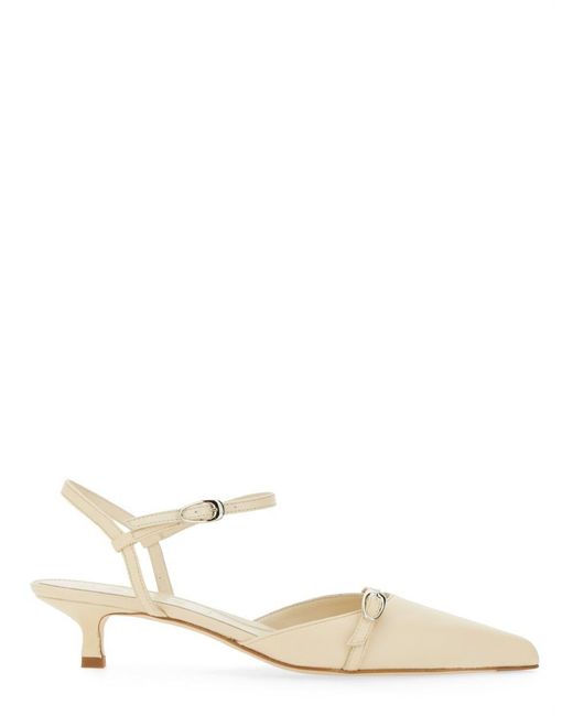 Aeyde White Pump "Melia"