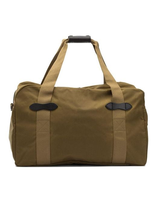 Filson Brown Tin Cloth Travel Bag for men